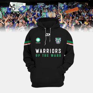 Limited 2023 New Zealand Warriors NRL Up The Wash Black Hoodie, Jogger, Cap