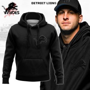Limited Detroit Lions Sports Gift Classic Black Hoodie 3D