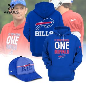 Limited It Starts With One Buffalo Bills Sports Blue Hoodie, Jogger, Cap