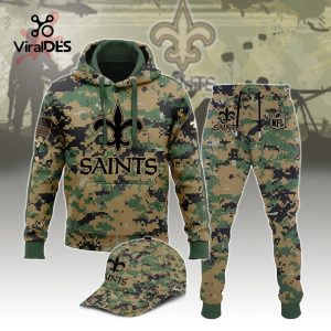 NFL New Orleans Saints Salute To Service Veteran Day Hoodie, Jogger, Cap Limited Edition