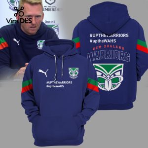 NRL New Zealand Warriors FC Up The Wash Blue Hoodie, Jogger, Cap