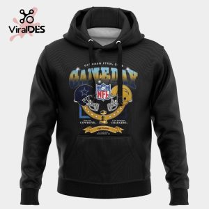 2023 Game Day Dallas Cowboys vs Los Angeles Chargers Black Hoodie 3D