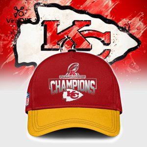 Kansas City Chiefs 2023 AFC Conference Champions Red Hoodie, Jogger, Cap