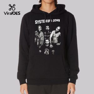 Vintage Portrait System of a Down Hoodie