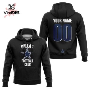 Custom Dallas Cowboys Football Club Black Hoodie 3D Limited