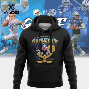 2023 Game Day Dallas Cowboys vs Los Angeles Chargers Black Hoodie 3D