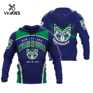 FC New Zealand Warriors Up The Wahs Blue Combo Hoodie, Jogger, Cap Limited