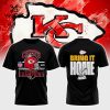 Kansas City Chiefs Bring It Home Football Conference Black Hoodie, Jogger, Cap