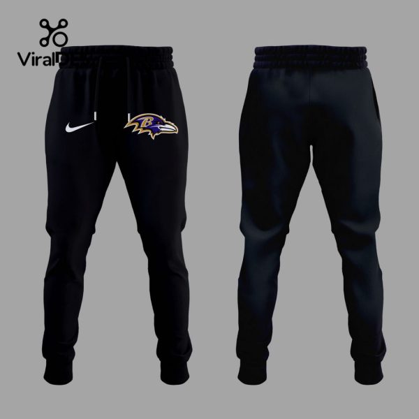 Limited 2024 Baltimore Ravens NFL Football Gift Black Hoodie, Jogger, Cap