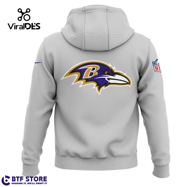 Limited Baltimore Ravens NFL Football Sports Gift White Hoodie, Jogger, Cap