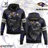 NFL Baltimore Ravens Football Sports Gift Black Hoodie, Jogger, Cap Limited