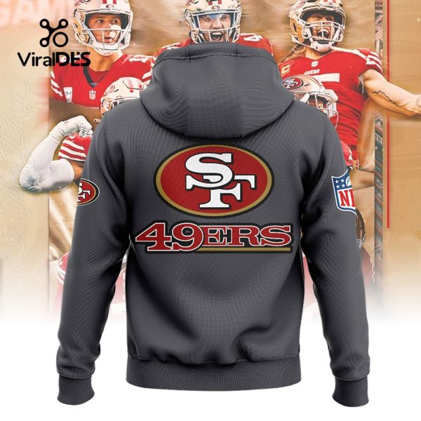 Limited NFL 2023 Playoffs San Francisco 49ers Gray Hoodie, Jogger, Cap