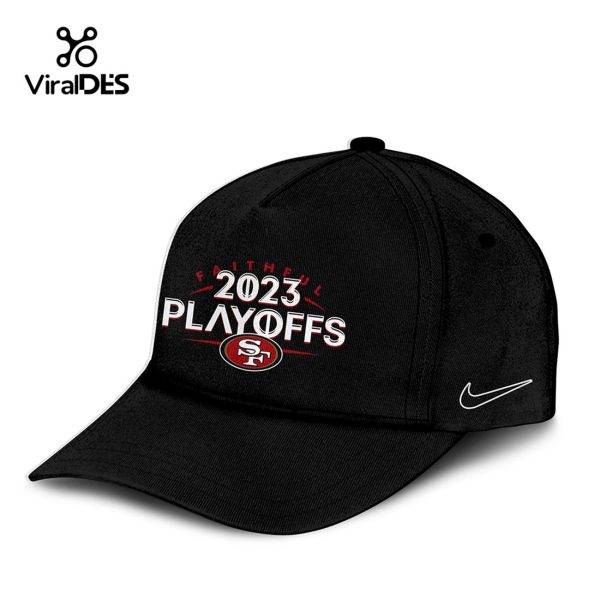 Limited San Francisco 49ers 2023 NFL Playoffs Special Black Hoodie, Jogger, Cap