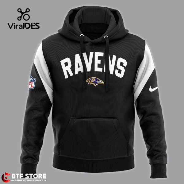 NFL Baltimore Ravens Football Sports Gift Black Hoodie, Jogger, Cap Limited