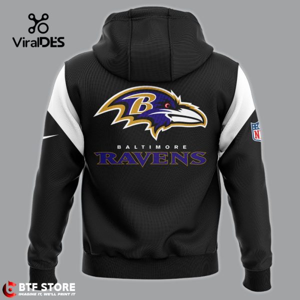 NFL Baltimore Ravens Football Sports Gift Black Hoodie, Jogger, Cap Limited