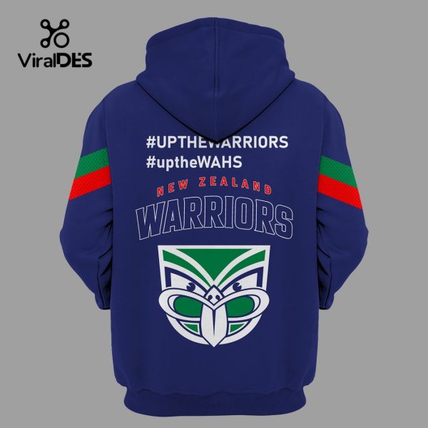 NRL New Zealand Warriors FC Up The Wash Blue Hoodie, Jogger, Cap