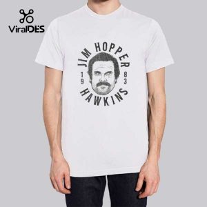 Hawkins 80s Stranger Things Hopper T-Shirt