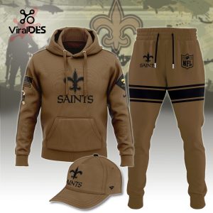NFL New Orleans Saints Veteran Day Hoodie, Jogger, Cap Limited Edition