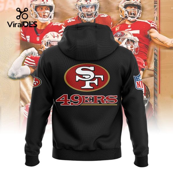 San Francisco 49ers NFC West 2023 Champions Black Hoodie, Jogger, Cap