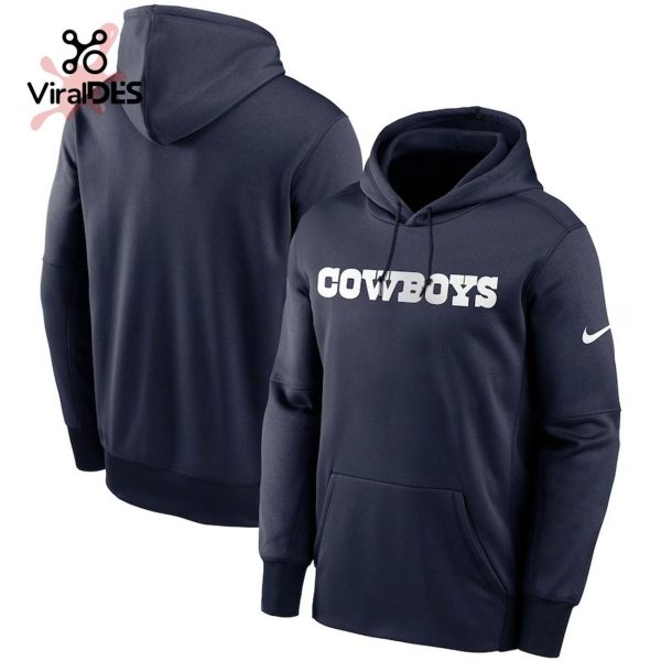 Special Dallas Cowboys Nike Navy Hoodie 3D