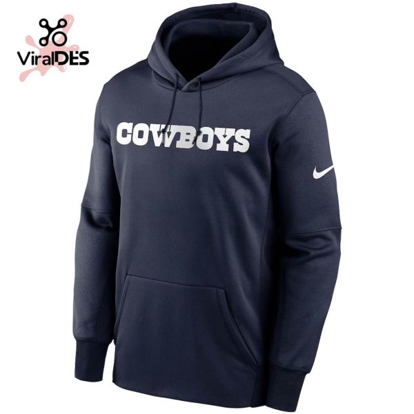 Special Dallas Cowboys Nike Navy Hoodie 3D