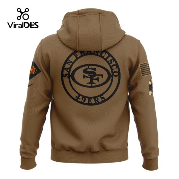 Special Veteran NFL San Francisco 49ers Hoodie, Jogger, Cap Limited