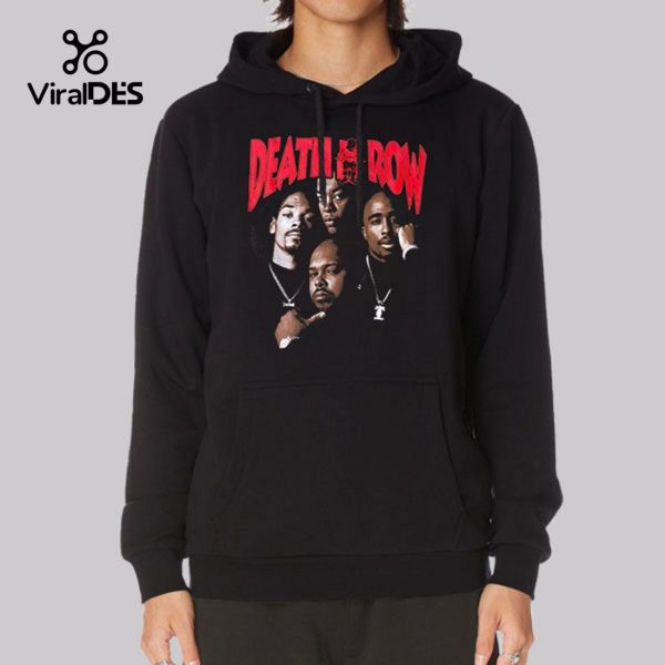 Vintage Hip Hop Rapper Death Row Hoodie