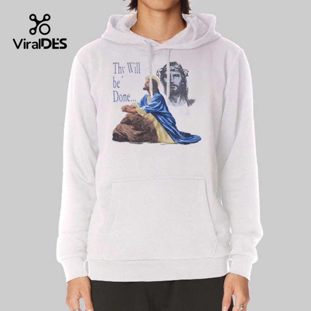 Revelation His Will Be Done Cream Unisex Hoodie