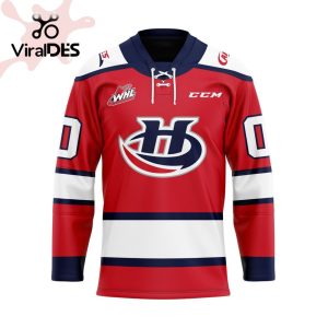 Custom Lethbridge Hurricanes Home Hockey Jersey Personalized Letters Number