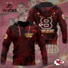 2023 Kansas City Chiefs Straight AFC West Championships Black Apparels Hoodie 3D