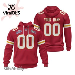 Personalized Kansas City Chiefs New Champion Red Design Hoodie 3D Limited Edition