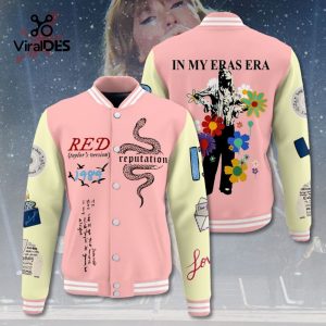 Taylor Swift In My Eras Era Pink Baseball Jacket, Sport Jacket