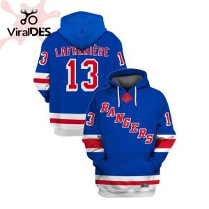 Limited Edition New York Rangers Alexis Lafreniere Hoodie Jersey