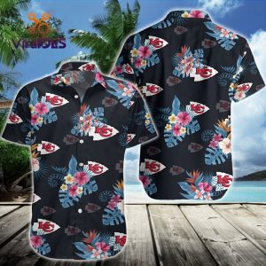 Kansas City Chiefs Flower Design Hawaiian Shirt Limited Edition
