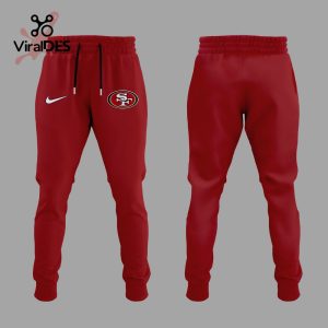 2023 San Francisco 49ers It’s A Lock NFC Champions Red Sweatshirt, Jogger, Cap