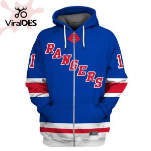 Limited Edition New York Rangers Mark Messier Hoodie Jersey