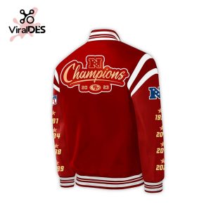 Are All In San Francisco 49ers Championship Team Red Baseball Jacket, Jogger, Cap