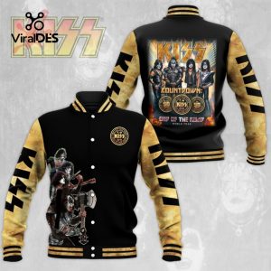 World Tour Kiss Band End Of The Road Special Black Baseball Jacket, Sport Jacket