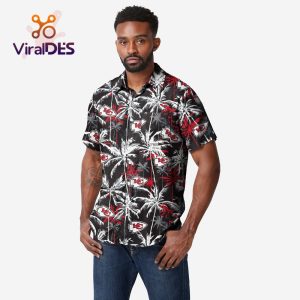 Kansas City Chiefs Black Floral Hawaii Shirt Limited Edition
