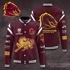 NRL Brisbane Broncos Special Design Sport Jacket, Baseball Jacket Limited