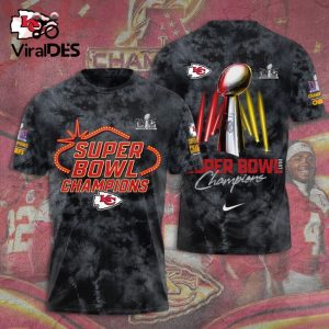Special Kansas City Chiefs Super Bowl LVIII Champions Grey Style Hoodie 3D Limited