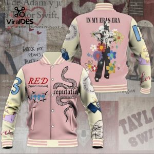 In My Eras Era Taylor Swift Special Pink Baseball Jacket, Sport Jacket