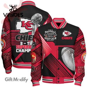 Kansas City Chiefs New Champion Super Bowl Red Design Baseball Jacket Limited