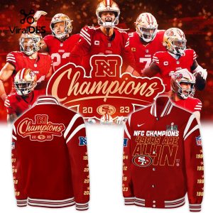Are All In San Francisco 49ers Championship Team Red Baseball Jacket, Jogger, Cap