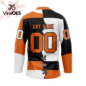 Custom Medicine Hat Tigers Mix Home And Away Hockey Jersey Personalized Letters Number