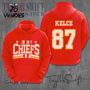 Kansas City Chiefs Taylor Swift The Eras Tour In My Chiefs Red Hoodie 3D Limited