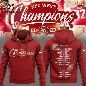 2023 It’s A Lock San Francisco 49ers NFC Champions Red Hoodie, Jogger, Cap