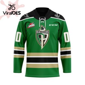 Custom Prince Albert Raiders Home Hockey Jersey Personalized Letters Number