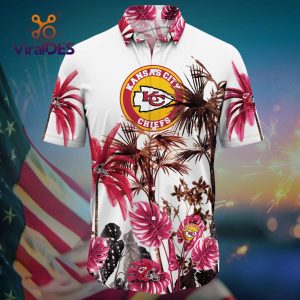 Kansas City Chiefs NFL Floral Design For Fans Summer White  Hawaii Shirt