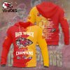 Back To Back 2023 Football Champions Kansas City Chiefs Special Apparels Red Hoodie 3D
